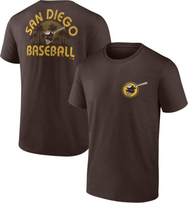 MLB Men's San Diego Padres Brown Bring It T-Shirt