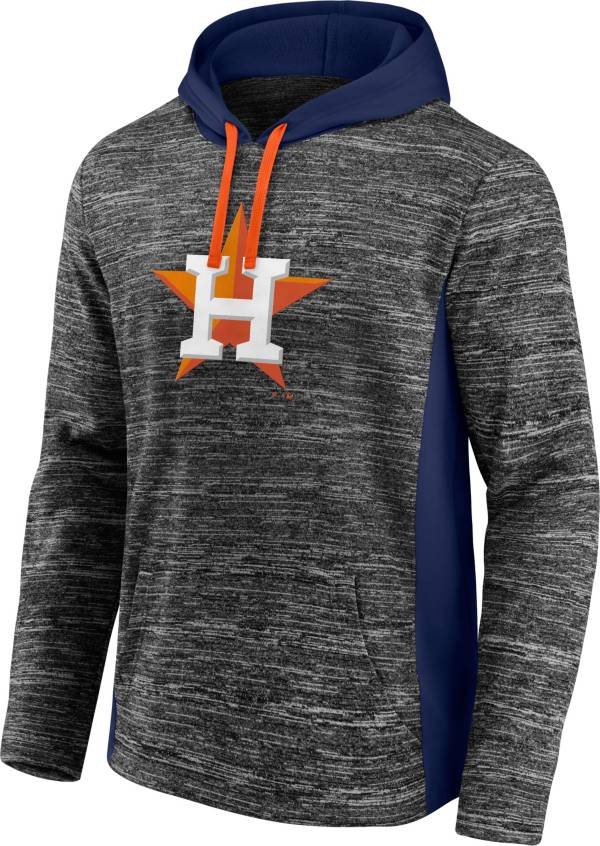 MLB Men's Houston Astros Charcoal Instant Replay Pullover Hoodie