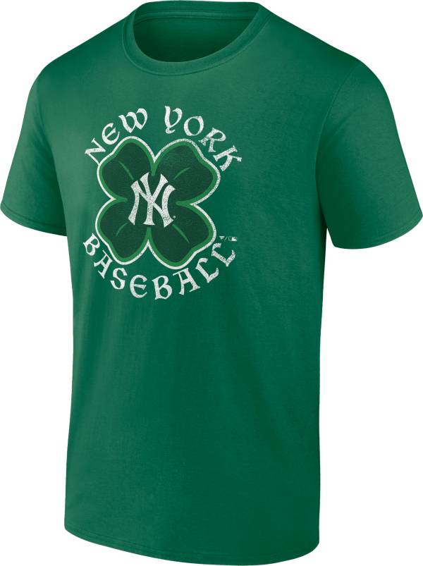 MLB Men's New York Yankees St. Patrick's Day '22 Green Celtic T-Shirt