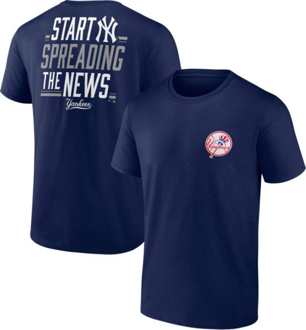 MLB Men's New York Yankees Navy Bring It T-Shirt