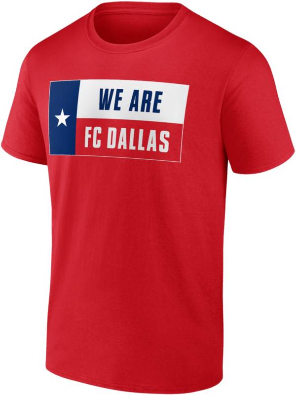 MLS FC Dallas Team Chant Red T-Shirt