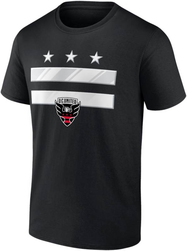 MLS D.C. United Team Chant Black T-Shirt