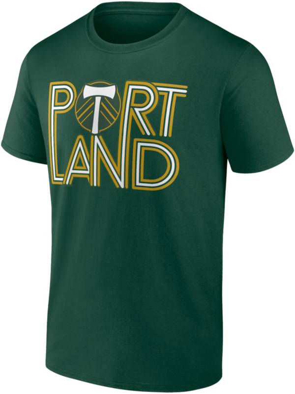 MLS Portland Timbers Team Chant Green T-Shirt