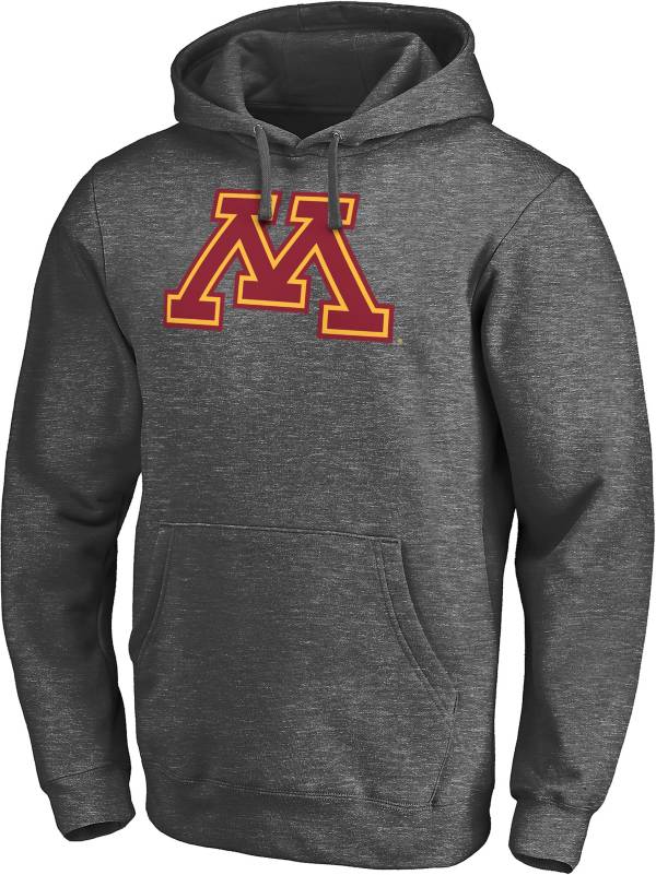 NCAA Men's Minnesota Golden Gophers Grey Pullover Hoodie