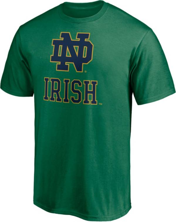 NCAA Men's Notre Dame Fighting Irish Green Cotton T-Shirt