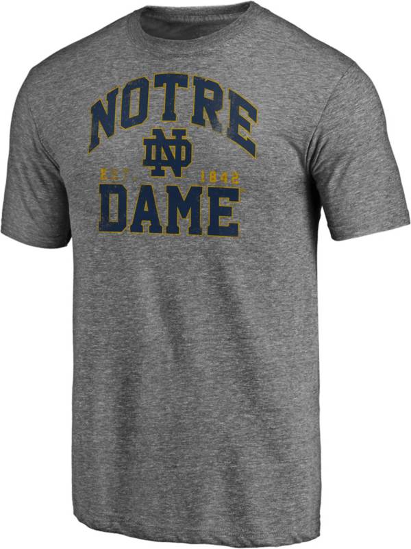 NCAA Men's Notre Dame Fighting Irish Grey Tri-Blend Winners Podium T-Shirt product image