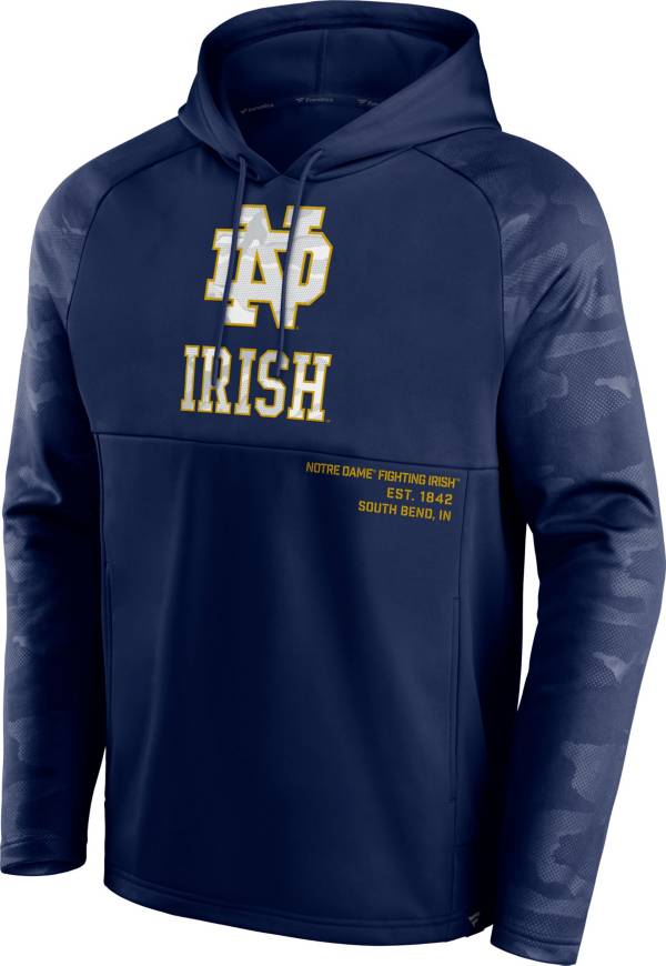 NCAA Men's Notre Dame Fighting Irish Navy Pullover Hoodie