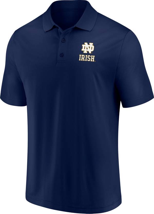 NCAA Men's Notre Dame Fighting Irish Navy Polo