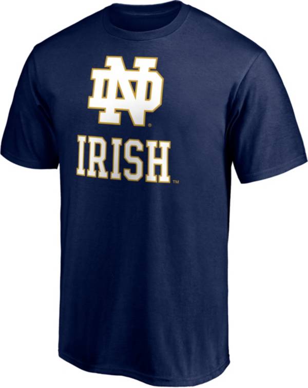 NCAA Men's Notre Dame Fighting Irish Navy Cotton T-Shirt