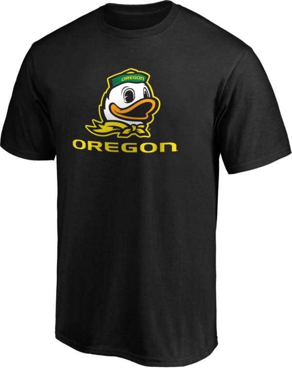NCAA Men's Oregon Ducks Black Lockup T-Shirt product image