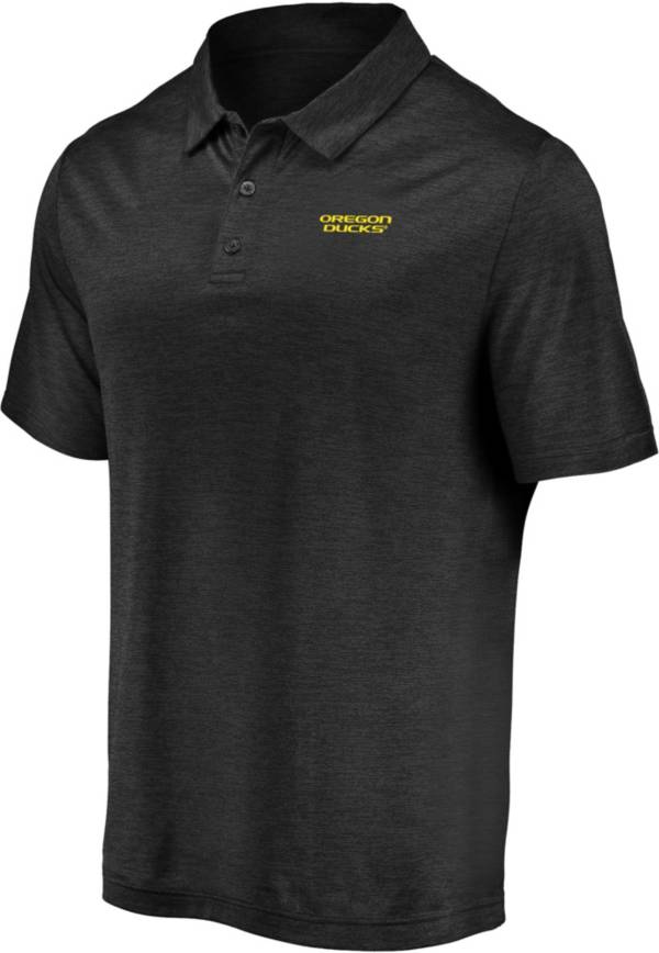 NCAA Men's Oregon Ducks Black Polo