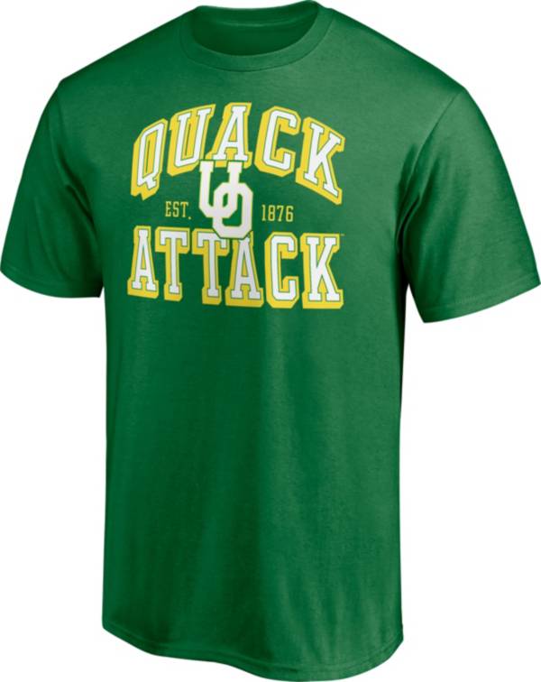 NCAA Men's Oregon Ducks Green Cotton T-Shirt