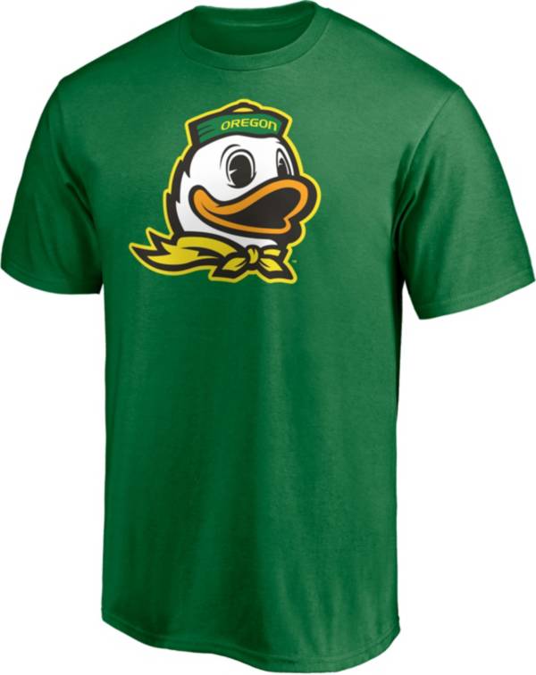 NCAA Men's Oregon Ducks Green Cotton T-Shirt