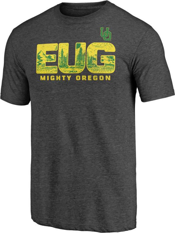 NCAA Men's Oregon Ducks Grey Tree T-Shirt