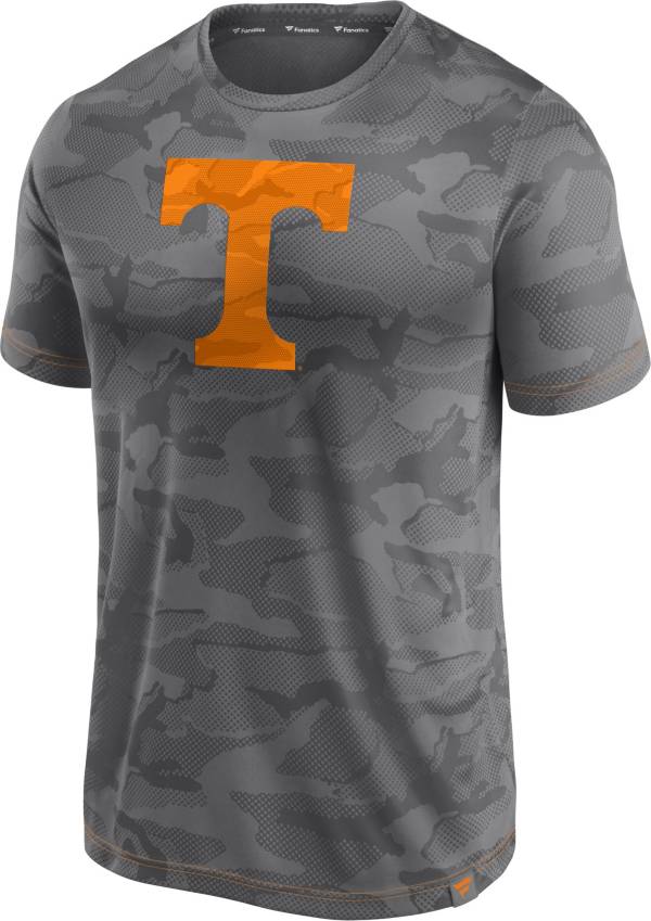 NCAA Men's Tennessee Volunteers Grey Camo T-Shirt
