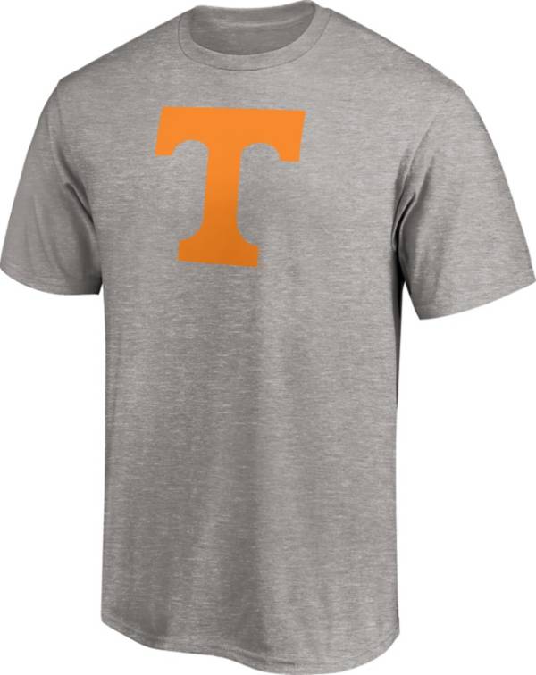 NCAA Men's Tennessee Volunteers Grey Cotton T-Shirt