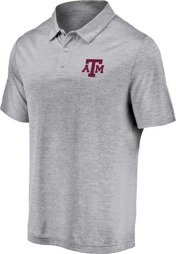 NCAA Men's Texas A&M Aggies Grey Polo product image