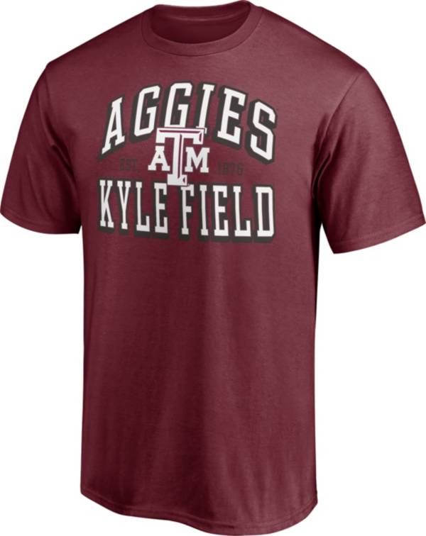 NCAA Men's Texas A&M Aggies Maroon Cotton T-Shirt
