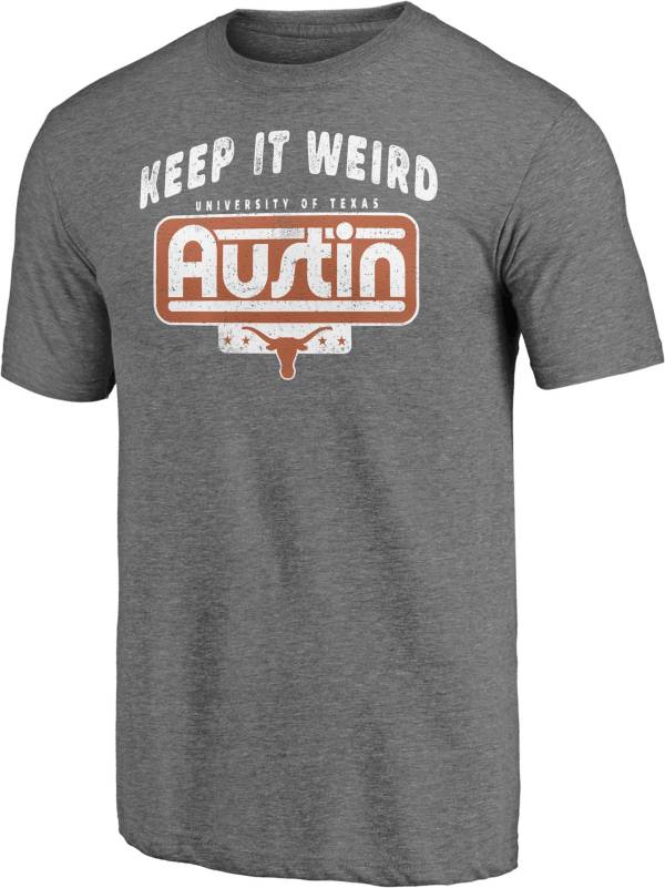 NCAA Men's Texas Longhorns Grey T-Shirt