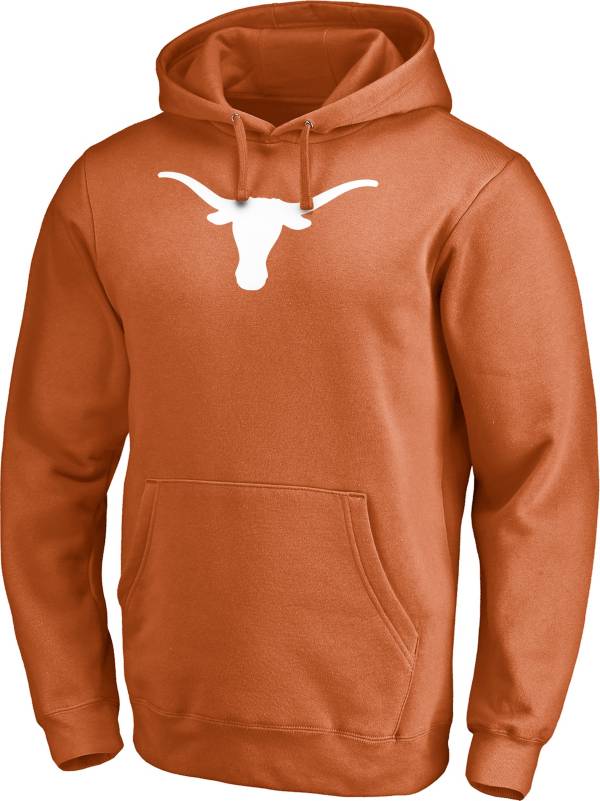 NCAA Men's Texas Longhorns Burnt Orange Pullover Hoodie