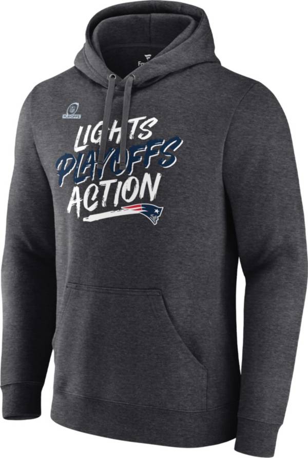 NFL Men's New England Patriots 2021 Lights Playoffs Action Hoodie