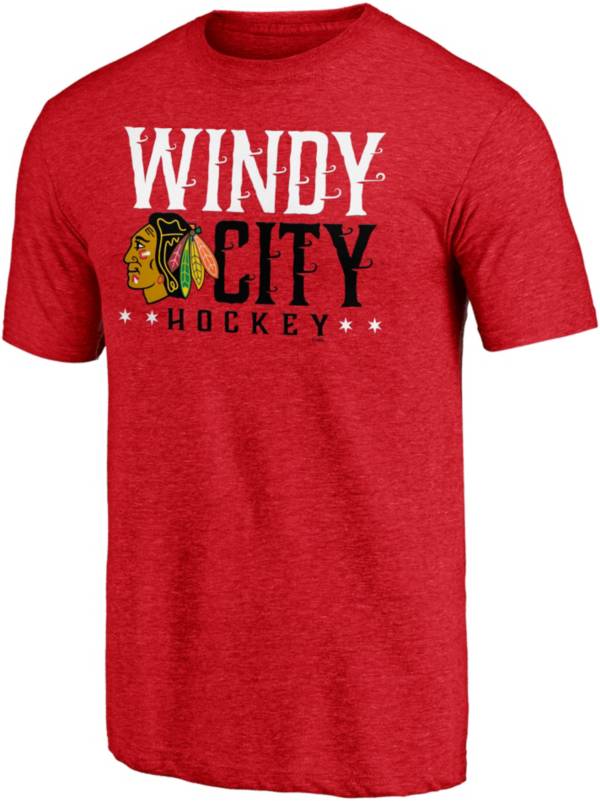 NHL Chicago Blackhawks Shoot To Score Red T-Shirt