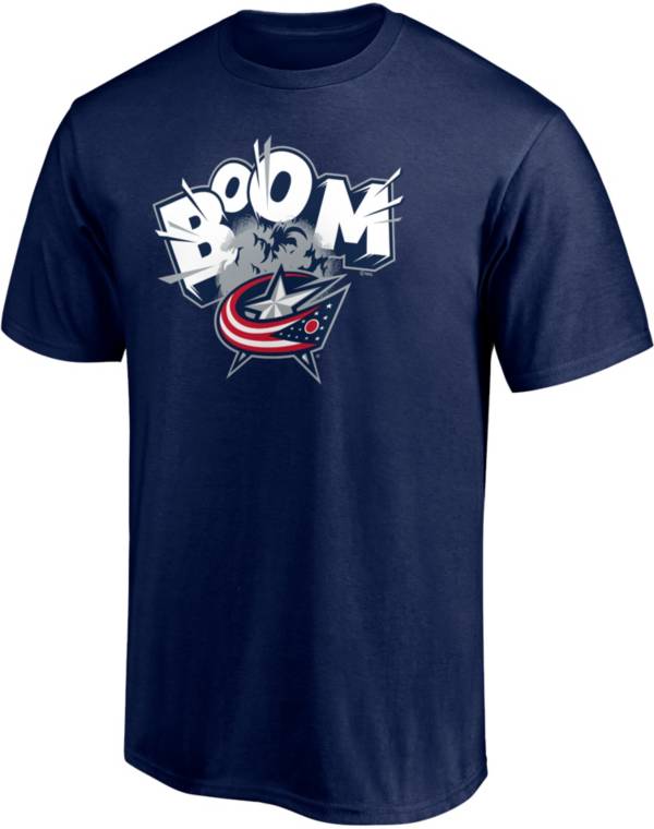 NHL Columbus Blue Jackets Block Party Hometown Navy T-Shirt