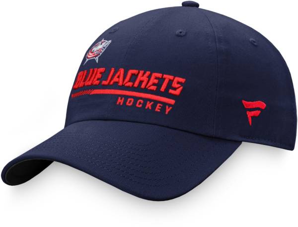 NHL Columbus Blue Jackets Authentic Pro Locker Room Unstructured Adjustable Hat