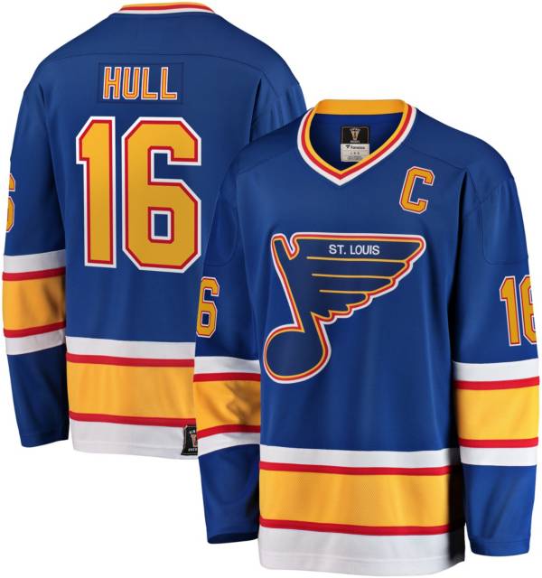 NHL St. Louis Blues Brett Hull #16 Breakaway Vintage Replica Jersey