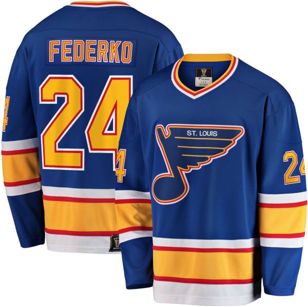 NHL St. Louis Blues Bernie Federko #24 Breakaway Vintage Replica Jersey