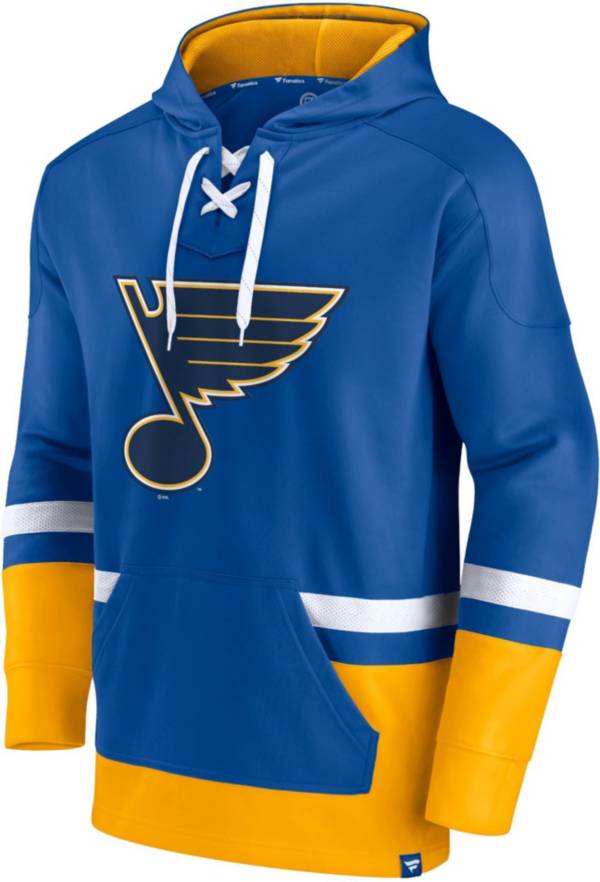 NHL St. Louis Blues Block Party Power Play Royal Pullover Hoodie