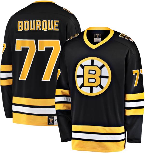 NHL Boston Bruins Ray Bourque #77 Breakaway Vintage Replica Jersey