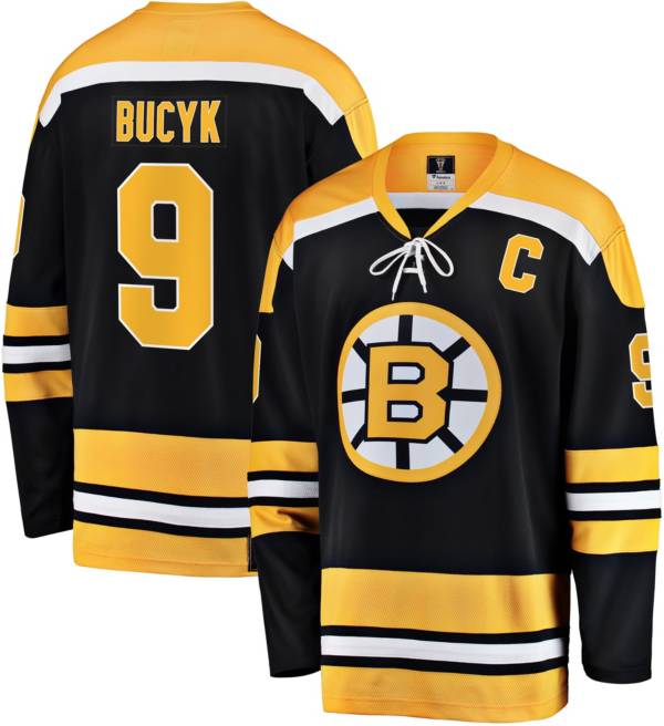 NHL Boston Bruins Johnny Bucyk #9 Breakaway Vintage Replica Jersey