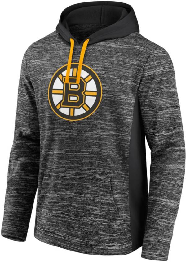 NHL Boston Bruins Chiller Charcoal Pullover Hoodie