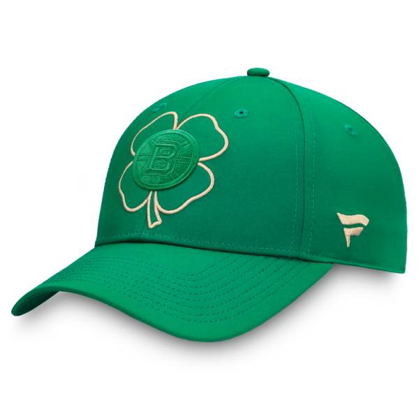 NHL St. Patrick's Day '21 Boston Bruins Adjustable Hat