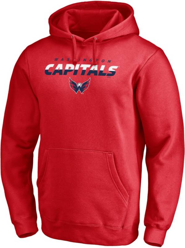 NHL Washington Capitals Block Party Elevate Play Red Pullover Hoodie