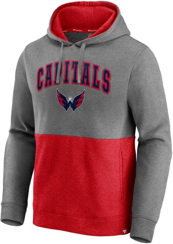 NHL Washington Capitals Block Party Signature Red Pullover Hoodie