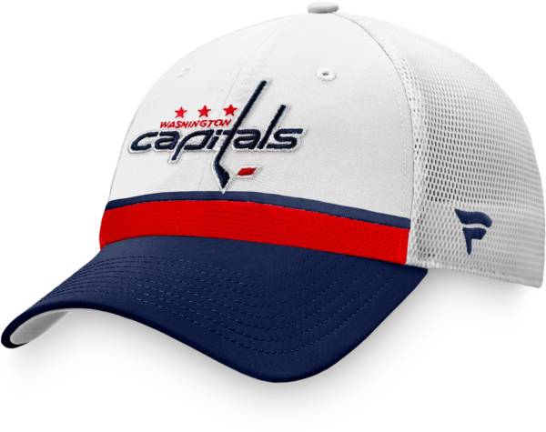 NHL Washington Capitals Authentic Pro Adjustable Trucker Hat