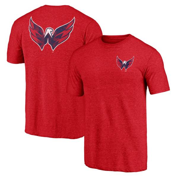 NHL Men's Washington Capitals Shoulder Patch Red T-Shirt