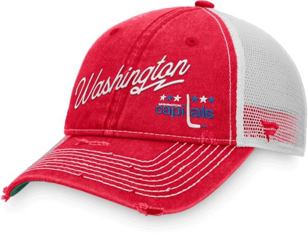NHL Washington Capitals Sports Resort Adjustable Trucker Hat