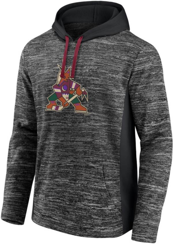 NHL Arizona Coyotes Chiller Charcoal Pullover Hoodie