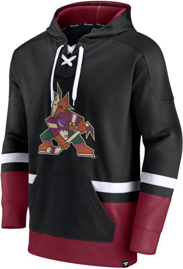 NHL Arizona Coyotes Block Party Power Play Black Pullover Hoodie