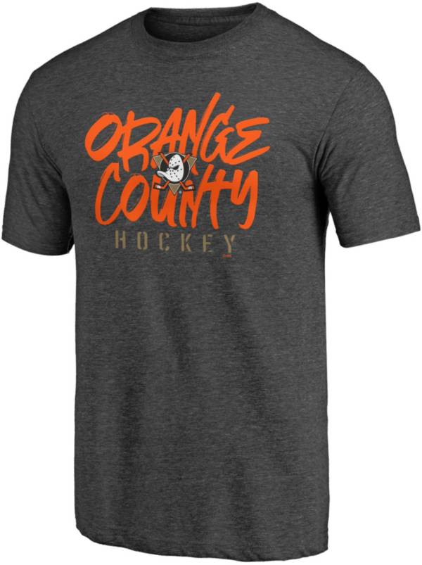 NHL Anaheim Ducks Shoot To Score Grey T-Shirt