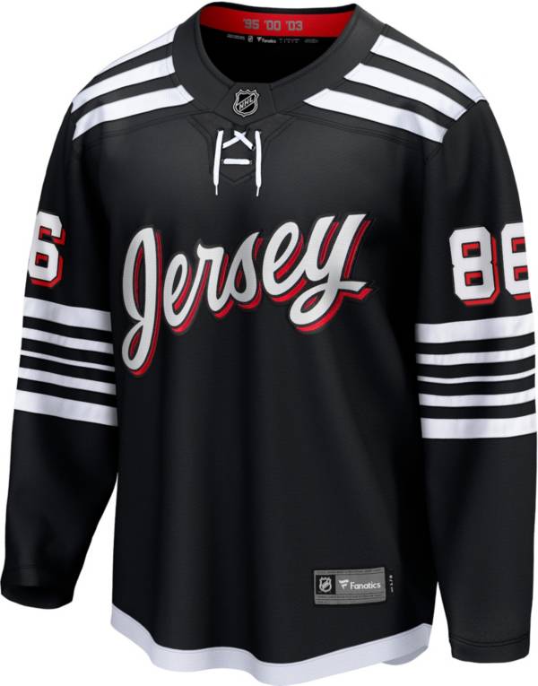NHL New Jersey Devils Jack Hughes #86 Breakaway Alternate Replica Jersey