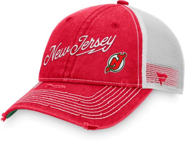 NHL New Jersey Devils Sports Resort Adjustable Trucker Hat