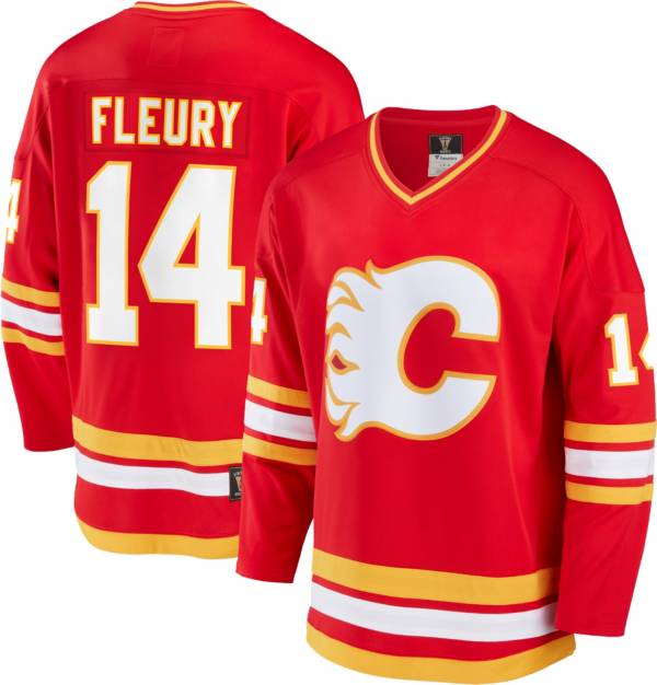NHL Calgary Flames Theoren Fleury #14 Breakaway Vintage Replica Jersey