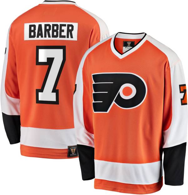 NHL Philadelphia Flyers Bill Barber #7 Breakaway Vintage Replica Jersey