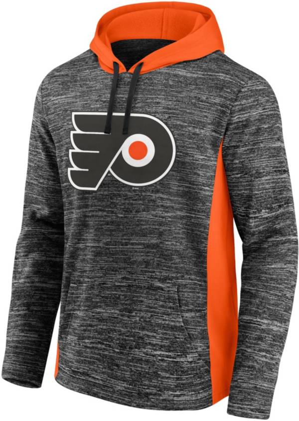 NHL Philadelphia Flyers Chiller Charcoal Pullover Hoodie
