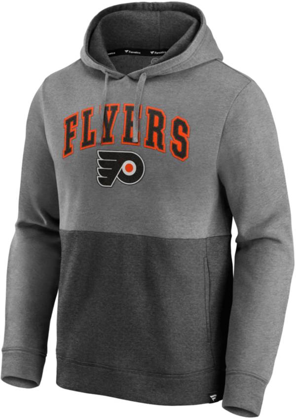 NHL Philadelphia Flyers Block Party Signature Charcoal Pullover Hoodie
