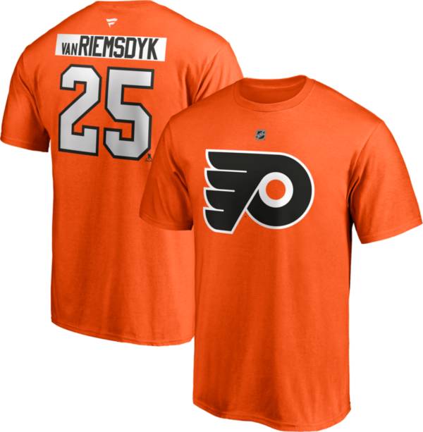 NHL Men's Philadelphia Flyers James van Riemsdyk #25 Orange Player T-Shirt